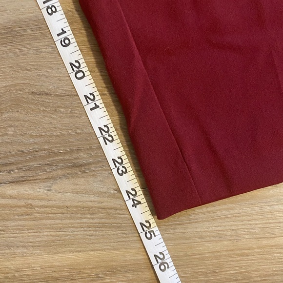 Gap Maroon Wide Leg Dress Pants - Picture 7 of 7